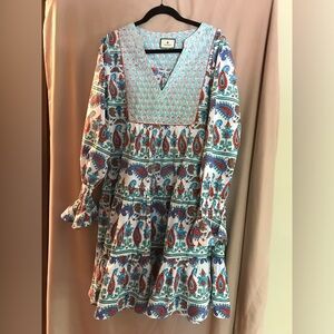 Tuckernuck Multicolor Paisley Midi Dress